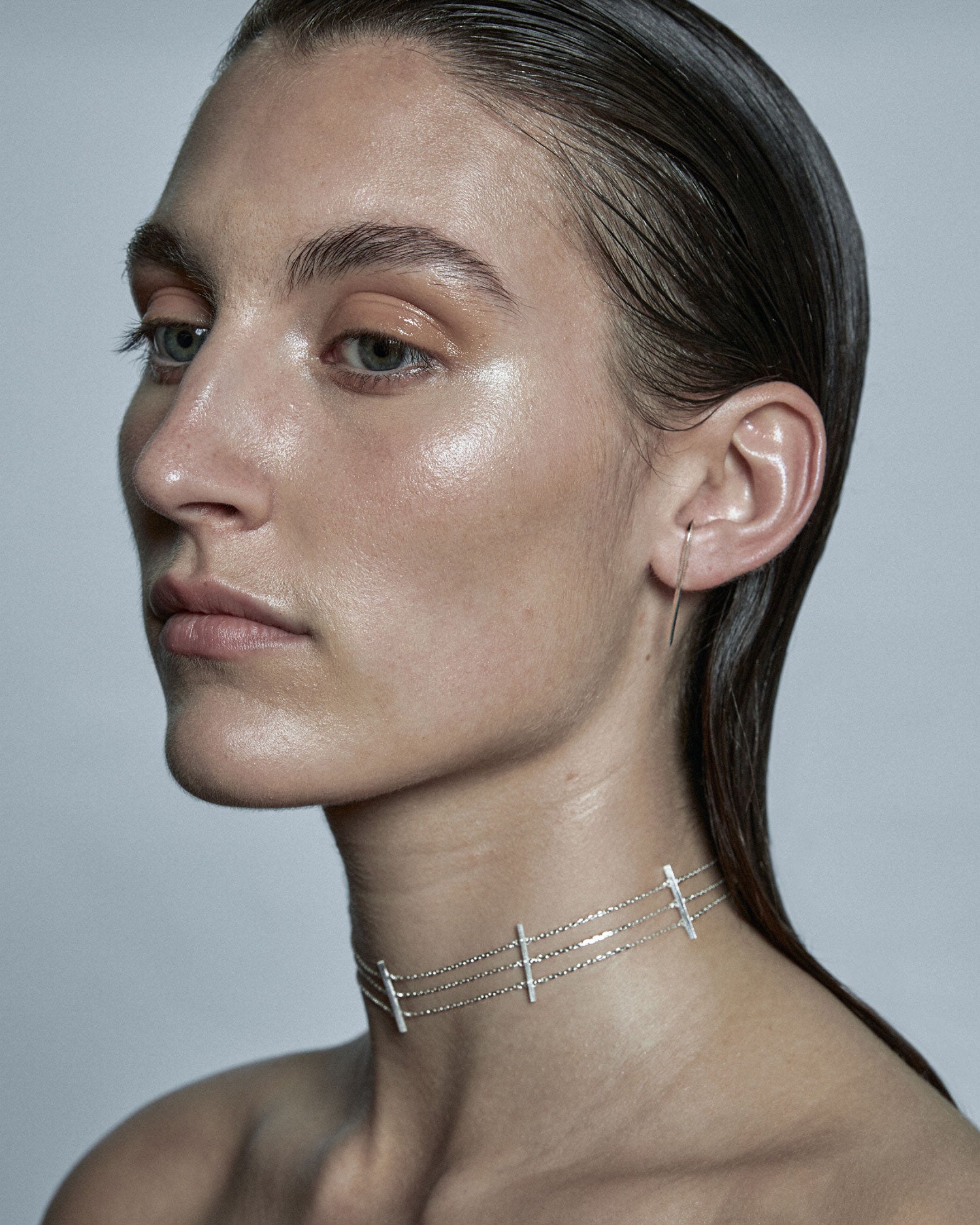 METAL HANGER EARRING