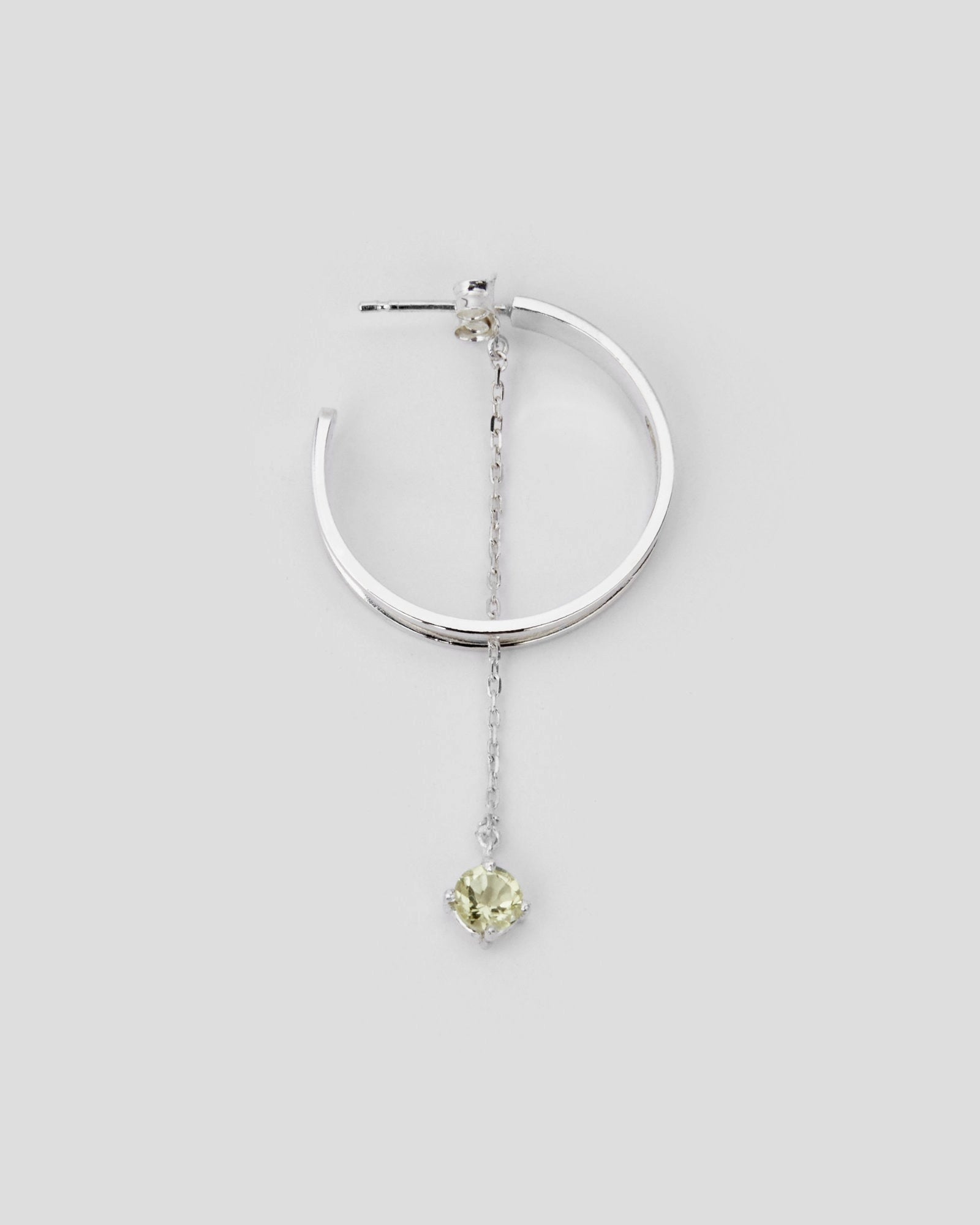 LEMON PENDAL HOOP EARRING