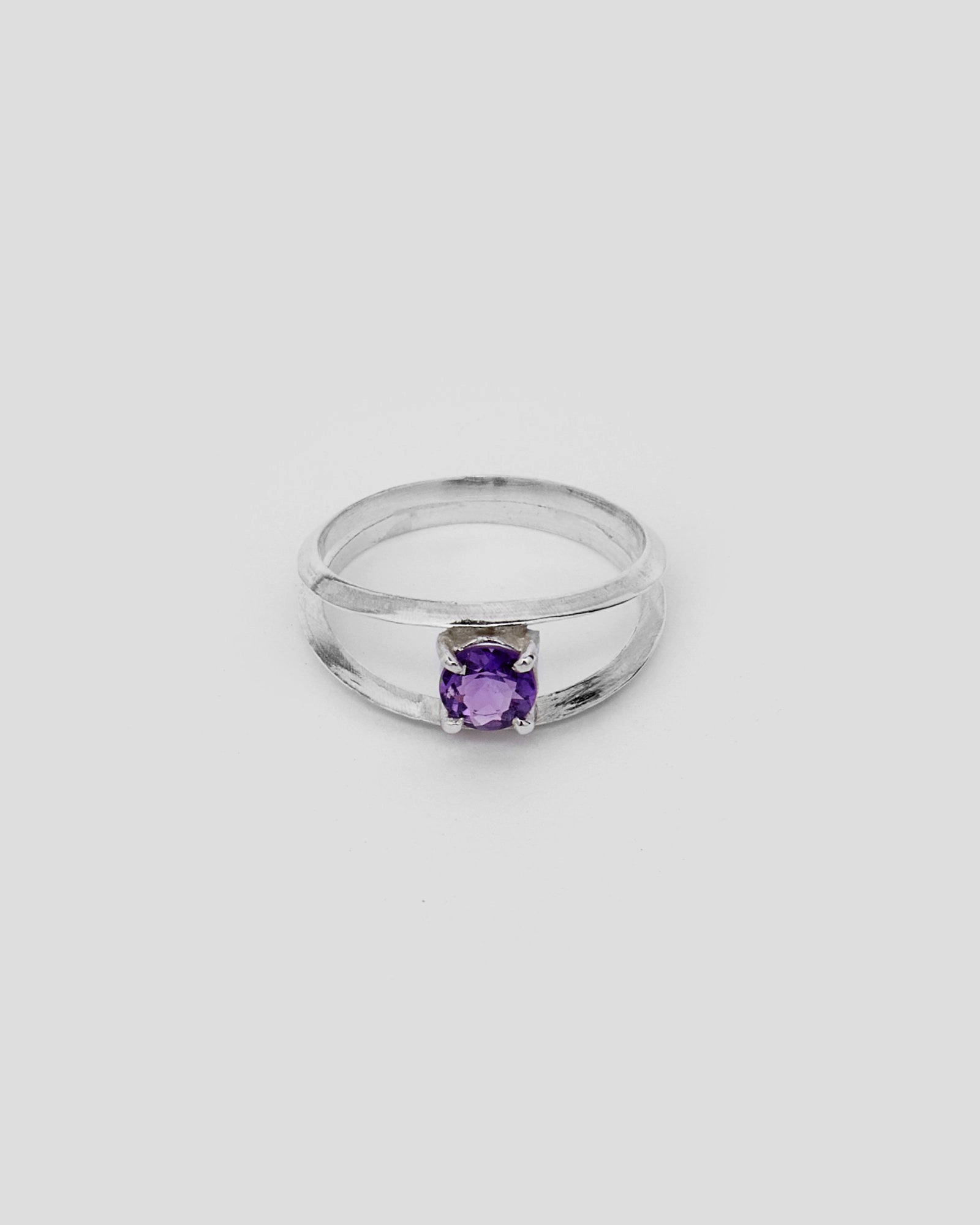 PURPLE DOUBLED RING